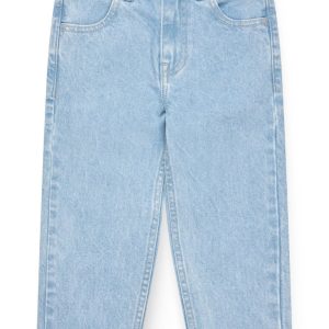 Økologiske Junior Jeans - Normal Pasform - Lt. Blue Indigo Washed