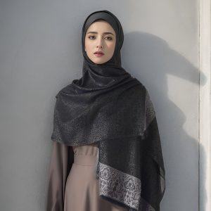 Turkish Ladies Bag Headscarf Solid Color Fashion Simple